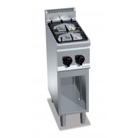 Плита газовая с 2 конфорками  с автоподжигом ggmgastro GHB369P